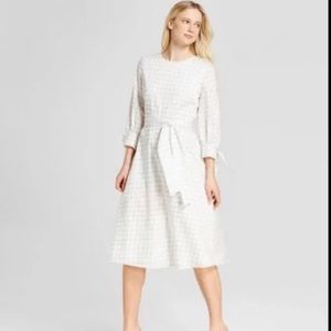 Who What Wear Tie Waist Dress